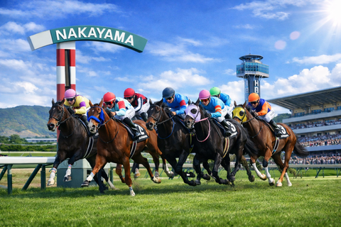 JRAコース徹底攻略⑤ 中山競馬場編【芝1800m】 - 中山競馬場のゴール直前